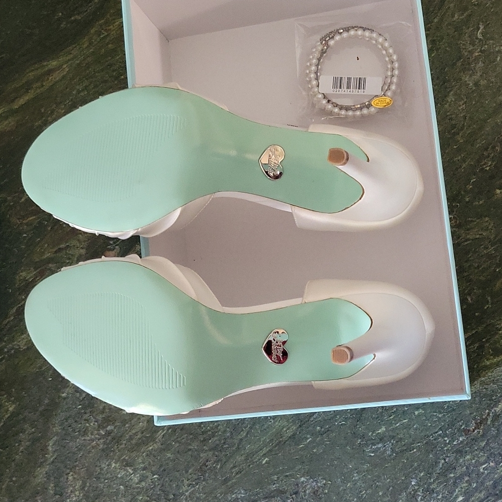 Blue by Betsey Johnson Heels. New. It's never used, perfect condition. - Picture 4 of 8